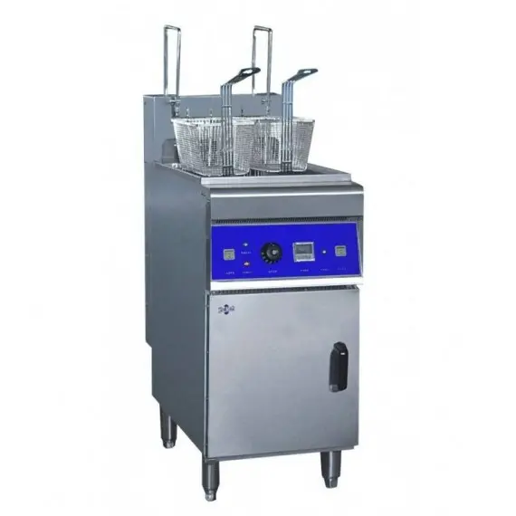 Freidora electrica de pie 2 Cestas 28 Litros