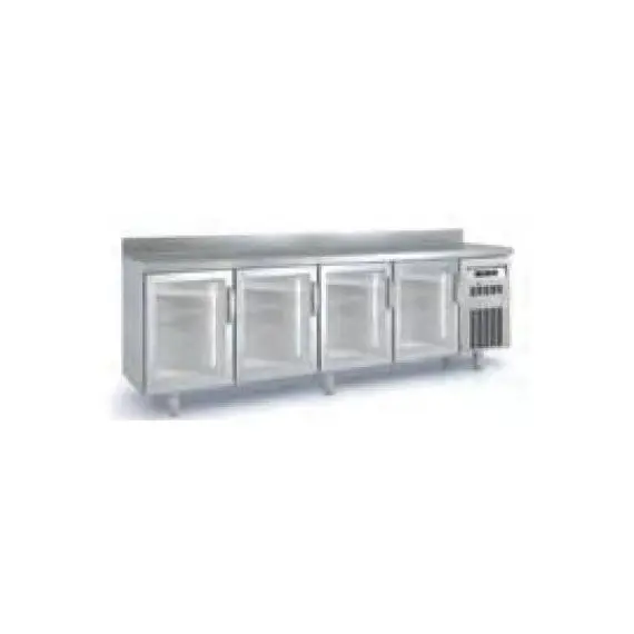 Bajo Mostrador 4 Puertas de Cristal MRSV-250 (Refrigeración)