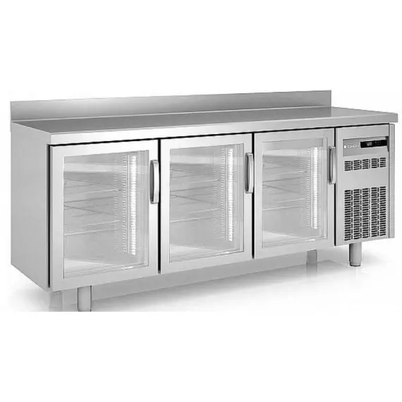 Bajo Mostrador 3 Puertas de Cristal MRSV-200 (Refrigeración)