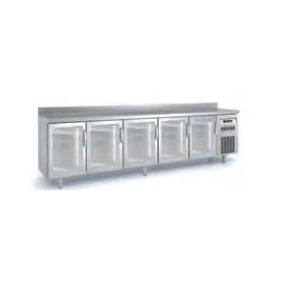 Bajo Mostrador 5 Puertas de Cristal MRSV-300 (Refrigeración)