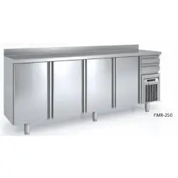 Bajo Mostrador 4 Puertas y 2 Cajones FMR-250 (Refrigeración) Coreco