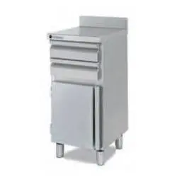 Módulo Bajo Mostrador de 1 Puerta y 2 Cajones MMC-50-C Coreco