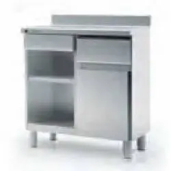 Frente Mostrador Cafetera de 1 Puerta, Cajón y 1 Tolva MC-100 Coreco