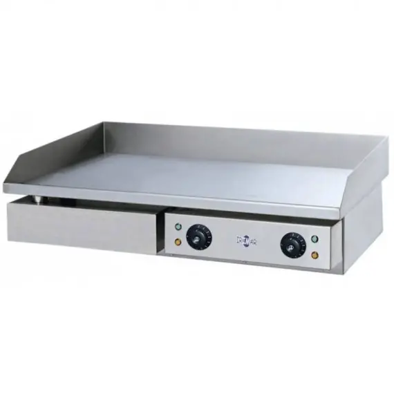 Plancha profesional Electrica Lisa Cromo Duro 730 mm