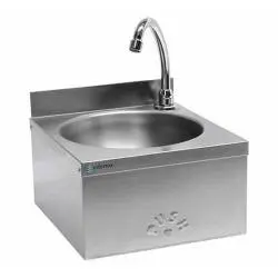 Lavamanos Mural acero Inoxidable con sistema push