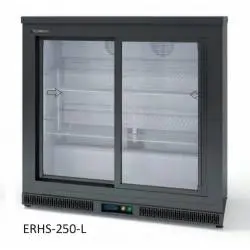 Expositor Refrigerado Sobremesa de 2 Puertas Correderas ERHS-250-L. Coreco