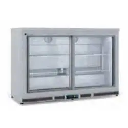 Expositor Refrigerado Sobremesa de 2 Puertas Correderas ERHS-350-LI. Coreco