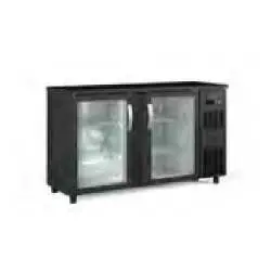 Bajo Mostrador Refrigerado de 2 Puertas de Cristal NBE-150. Coreco