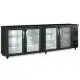 Bajo Mostrador Refrigerado de 4 Puertas de Cristal NBE-250. Coreco