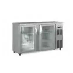 Bajo Mostrador Refrigerado de 2 Puertas de Cristal NBIE-150. Coreco