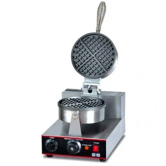 Máquina de Gofres Placa Redonda