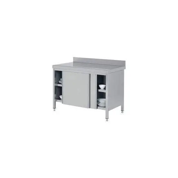 Mesa Mural Fondo 700 mm con Puertas Correderas 