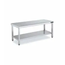 Mesa de Trabajo en Acero Inoxidable Altura 600 mm