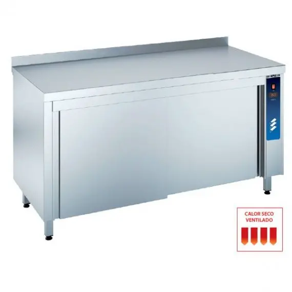 Mesa Mural Caliente en Acero Inoxidable