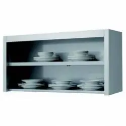 Armario de Pared Acero Inoxidable Abierto