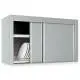 Armario de Pared Acero Inoxidable con Escurreplatos