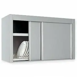 Armario de Pared Acero Inoxidable con Escurreplatos