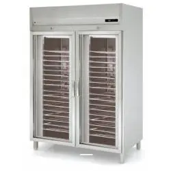 Armario Refrigeración Panadería de 2 Puertas de Cristal (Bandejas 60x40) APRV-1002. Coreco