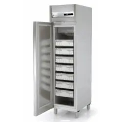 Armario Refrigeración para Pescado de 1 Puerta (Bandejas 60x40) AP-55. Coreco