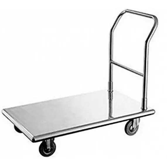 Carro de Plataforma en Acero Inoxidable