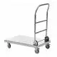 Carro Plegable de Acero Inoxidable Plataforma
