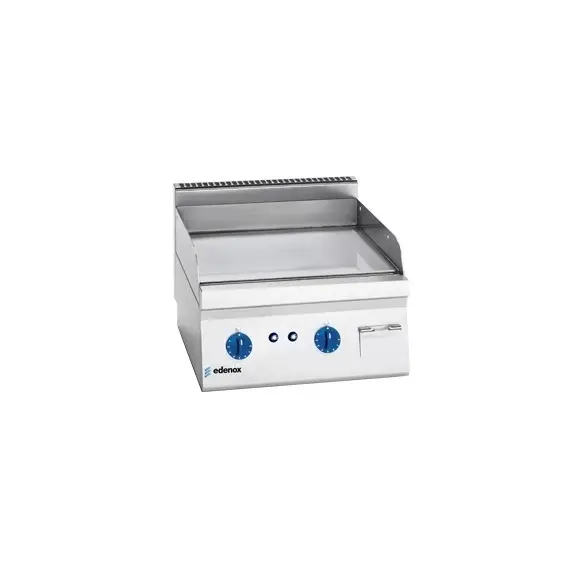 Frytop a Gas Cromo Duro de Sobremesa Edenox 40 cm