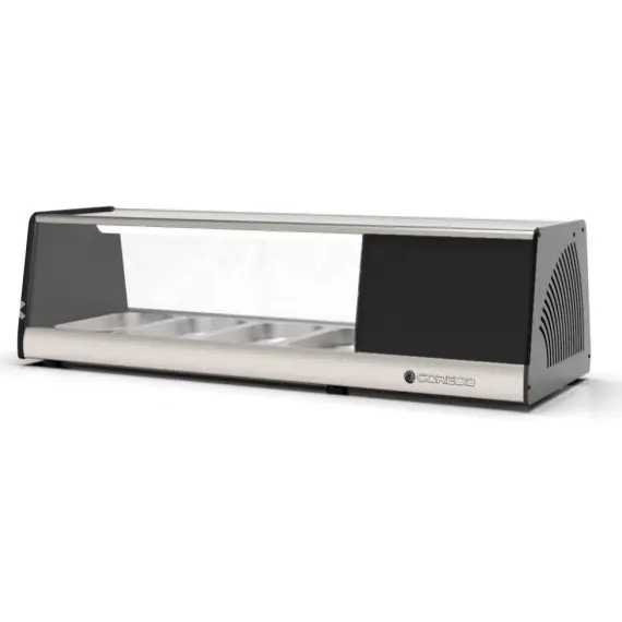 Vitrina Refrigerada para Tapas con 8 Cubetas BPC-8. Coreco