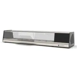 Vitrina Refrigerada para Sushi con 6 Cubetas BPCS-6. Coreco