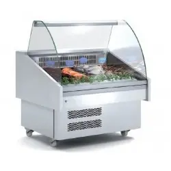 Vitrina Carro Refrigerada Especial Pescado o Marisco CEEC-100-CC. Coreco