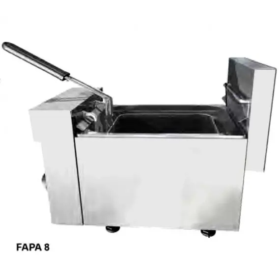 Freidora Electrica Movilfrit Sobremesa 1 cesta 6 Litros Cabezal Frontal