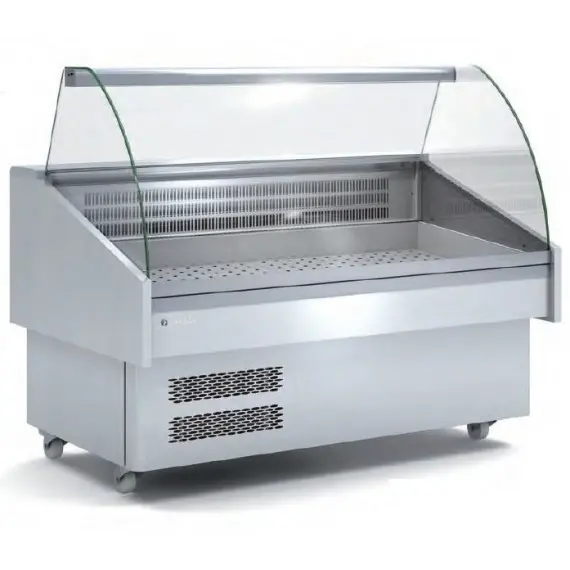 Vitrina Carro Refrigerada Especial Pescado o Marisco CEEC-150-EF-CC. Coreco