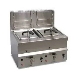 Freidora A gas Sobremesa 10+10 Litros Movilfrit