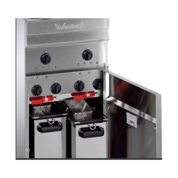 Freidora Eléctrica con Mueble Cuba 15/18 Litros EVO-400. Trifásica. Romagsa