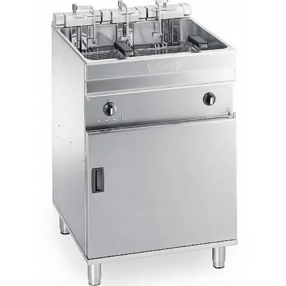 Freidora Eléctrica con Mueble Cuba 15/18 Litros EVO-400T (Turbo). Trifásica. Romagsa