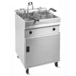 Freidora Eléctrica con Mueble Cuba 25/28 Litros EVO-600. Trifásica. Romagsa