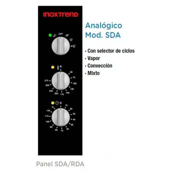 Horno Mixto Directo Eléctrico Serie Nice+ Simple RDA-105E. Romagsa