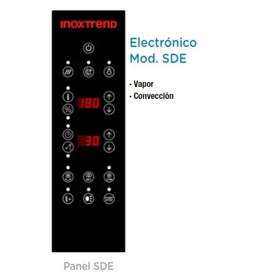 Horno Mixto Directo Eléctrico Serie Nice Snack SDE-107E. Romagsa