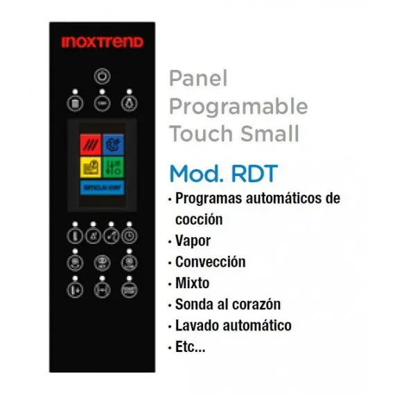 Horno Mixto Directo Eléctrico Serie Nice+ Simple MODELO PROGRAMABLE RDT-115E. Romagsa