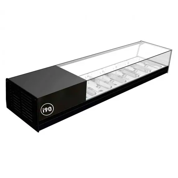 Vitrina de tapas refrigerada 4 bandejas CUB 