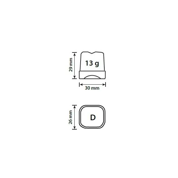 Fabricador Hielo Cubito Macizo 13 gramos con almacén CB 184. Romagsa