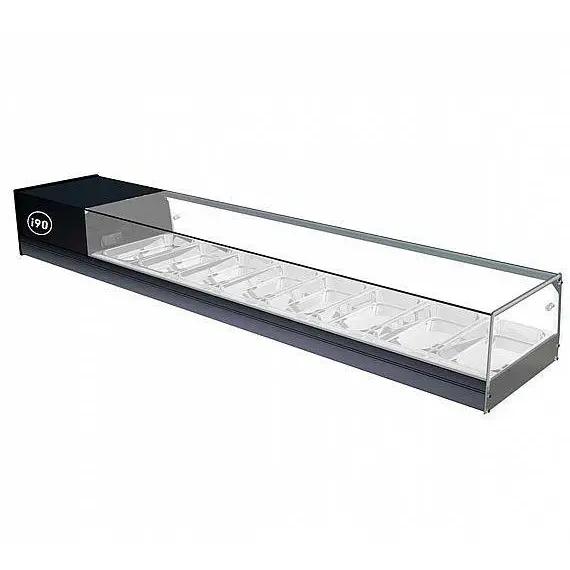 Vitrina de tapas refrigerada 6 bandejas CUB