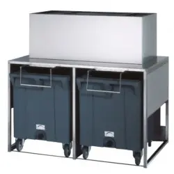 Depósito de Almacenamiento para Máquina de Hielo en Escamas 108 KG BIN 100 DRB. Romagsa