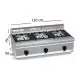 Cocina Sobre Encimera a Gas 3 Fuegos fondo 60 cm G6F3BH12. Romagsa