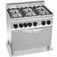 Cocina a Gas 6 Fuegos+Horno Eléctrico Fondo 60 cm G6F6PW+T. Romagsa