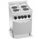 Cocina Eléctrica de 4 Fuegos+Horno Fondo 60 cm E6P4+FE1. Romagsa