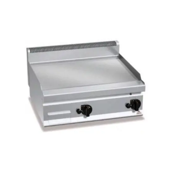 Fry Top 600 Eléctrico Placa Lisa E6FL6BP-2. Romagsa