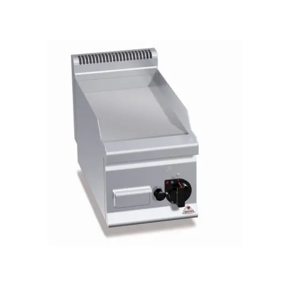 Fry Top 300 a Gas Placa Lisa de Cromo Duro G6FL3B/CR. Romagsa