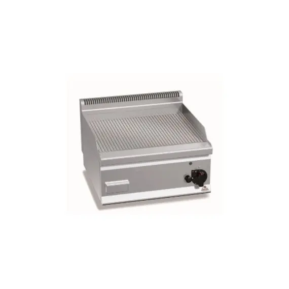 Fry Top 600 a Gas Placa Acanalada G6FR6B. Romagsa