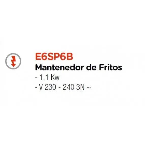 Mantenedor de Fritos E6SP6B. Romagsa