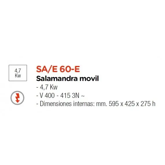 Salamandra SA/E 60E. Romagsa